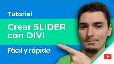 ✅ Como hacer un slider en Divi de forma fácil y paso a paso