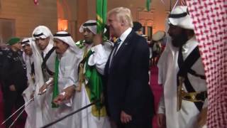 Trump dancing