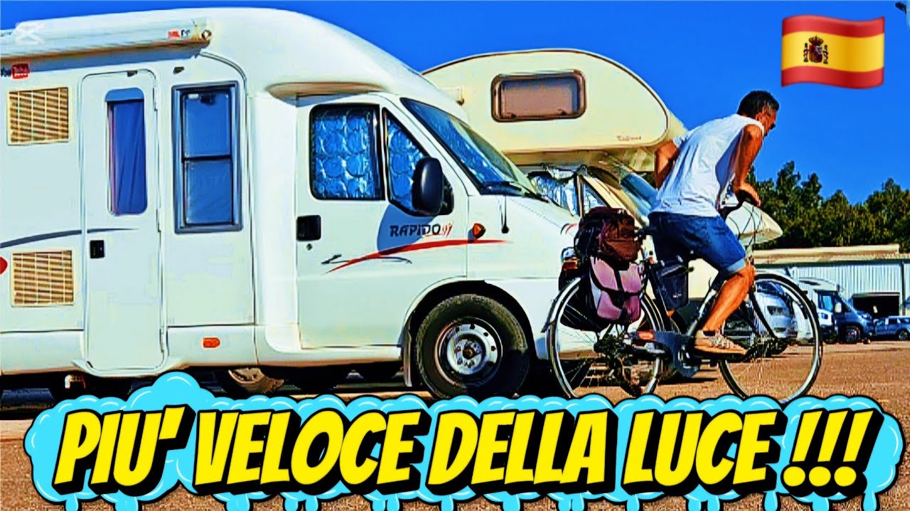Ep.315 ARRIVA LA POLIZIA E FILANO VIA IN UN LAMPO ! - In CAMPER in Spagna🇪🇦