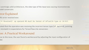 Resolving TensorFlow Lite Conversion Errors: A Detailed Solution for 8-bit Unsigned Integer Tensors