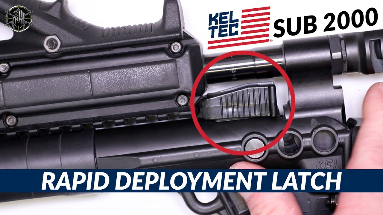 Kel Tec Sub 00 Rdl Rapid Deployment Latch Kel Tec Sub 00 Gen 2 Accessories By M Carbo Youtube