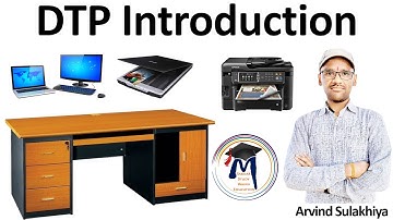 DTP (Desktop Publishing) Introduction, Software, Uses, Printing, Types of Printing, Offset Printing