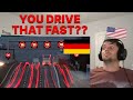 American Reacts to THE GERMAN AUTOBAHN | No speed limit!?