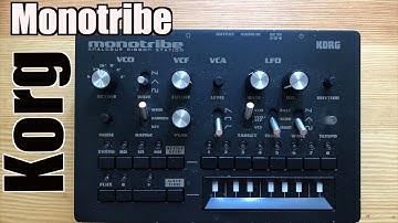 Korg Monotribe Analogue Ribbon Station and  Boss RE-20 Space Echo