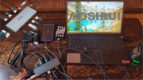 MOSIRUI 12 In 1 USB C Docking Station | Turn Your Laptop Into A Powerhouse!