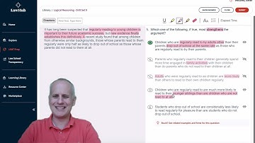 How to Strengthen a LSAT Argument