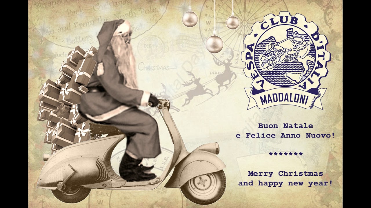Auguri Di Buone Feste Dal Vespa Club Maddaloni Youtube
