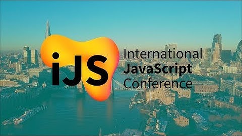 Join the International JavaScript Conference 2019!