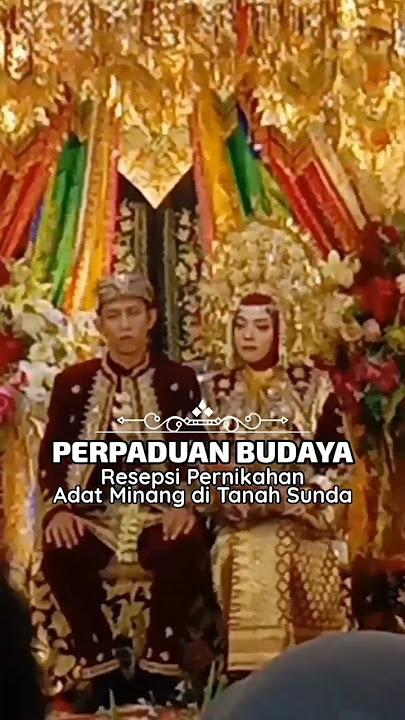 Resepsi Pernikahan Adat Minang di Tanah Sunda #shorts #share #viral #padang #sunda