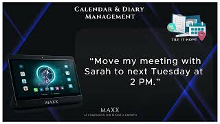 Calendar & Diary Management 📅 by MAXX!