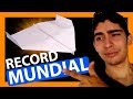 🔥🔥 Como hacer el AVION DE PAPEL que MAS TIEMPO VUELA del MUNDO  - 🏆 RECORD GUINESS  (Takuo Toda)