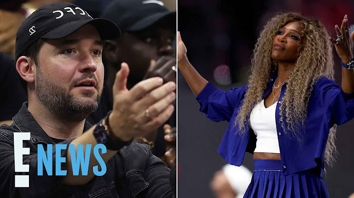 Alexis Ohanian Reacts to Serena Williams Surprise Halftime Cameo | E! News