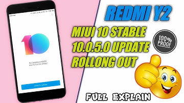 Redmi Y2 || Miui 10 Stable 10.0.5.0 Update Rolling Out [ FULL FEATURES VIDEO ] Hindi - हिंदी