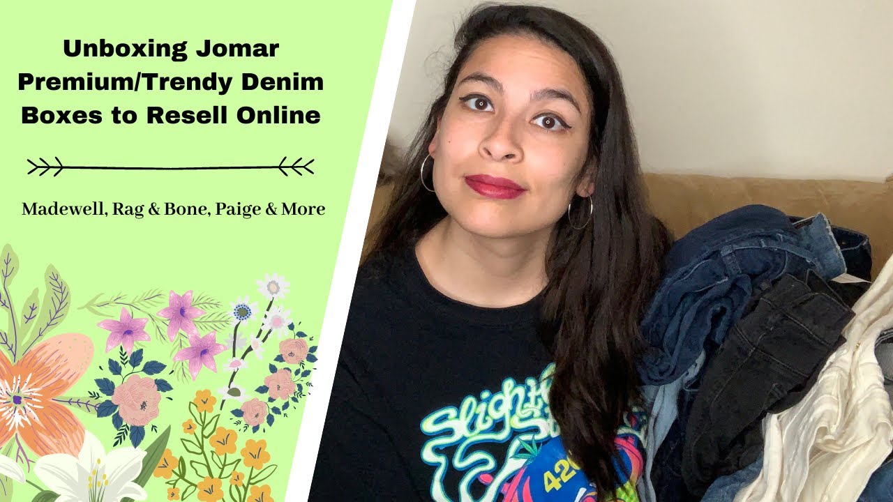 Jomar Premium Trendy Denim Unboxing - 40 Pairs of Jeans to Resell Online for Profit