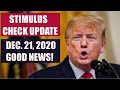 SECOND STIMULUS CHECK UPDATE & STIMULUS PACKAGE | STIMULUS CHECKS COMING SOON - DECEMBER 21ST UPDATE