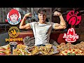 Only eating american fast food for 24 hours