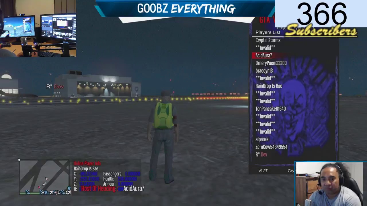 playing gta v with Project Cryptic - YouTube