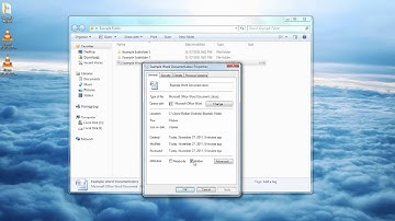 Windows Vista/7 Hidden Files/Folders