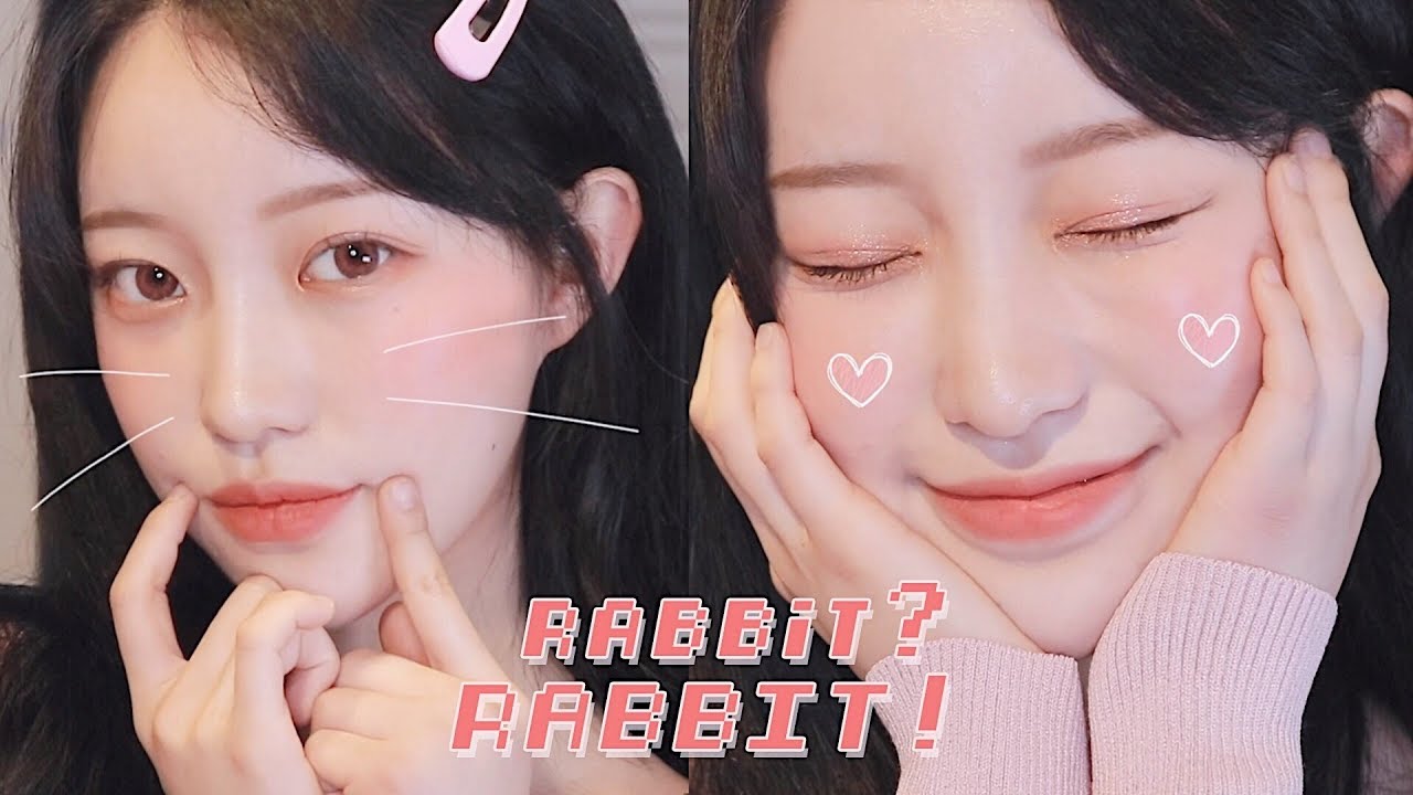 (eng) 러블리한 토끼상 데일리 메이크업🐰💕같이 준비해요 feat.요즘 최애립 추천🥺 Lovely Rabbit makeup GRWM | 소윤soyoon