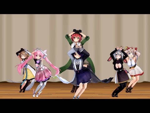 【MMD】ｳｯｰｳｯｰｳﾏｳﾏ(ﾟ∀ﾟ)【あおぎり高校】