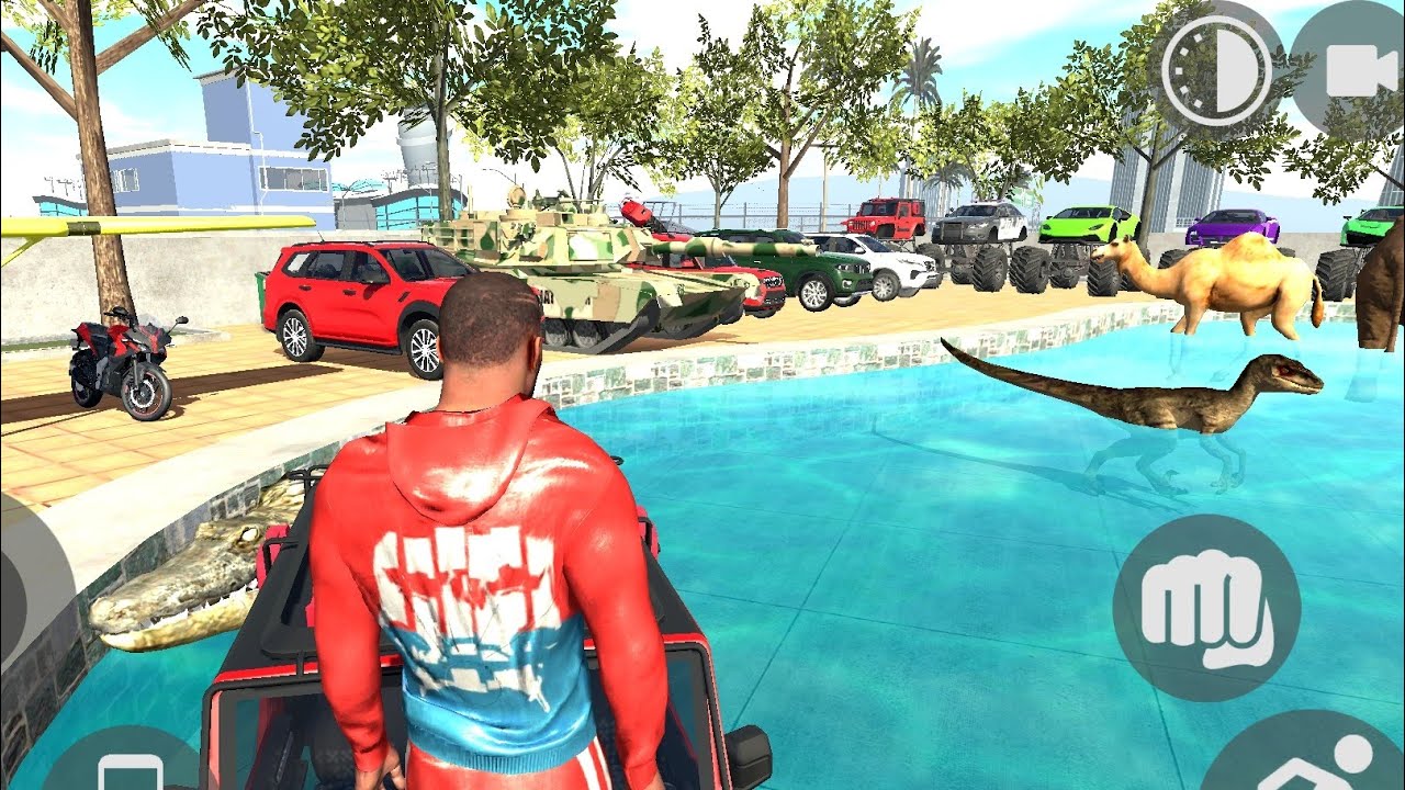 Indian 3d gaming#new cheat code thar#new fortuner# monish 3d world