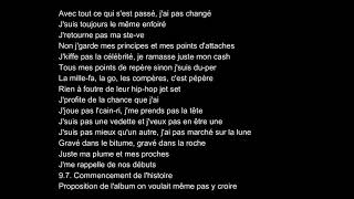 Sniper - Gravé dans la roche paroles