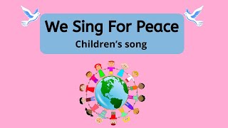 We Sing For Peace | Children's Remembrance Day Song With Lyrics By Singalong School Songs Wealth