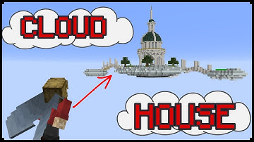 How to make a Minecraft CLOUD House!