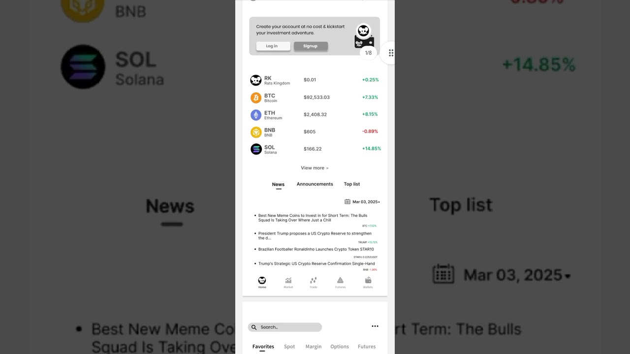 Rats kingdom (RK) price is 0.01?