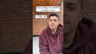 Bes Colleges For Mim Country Wise