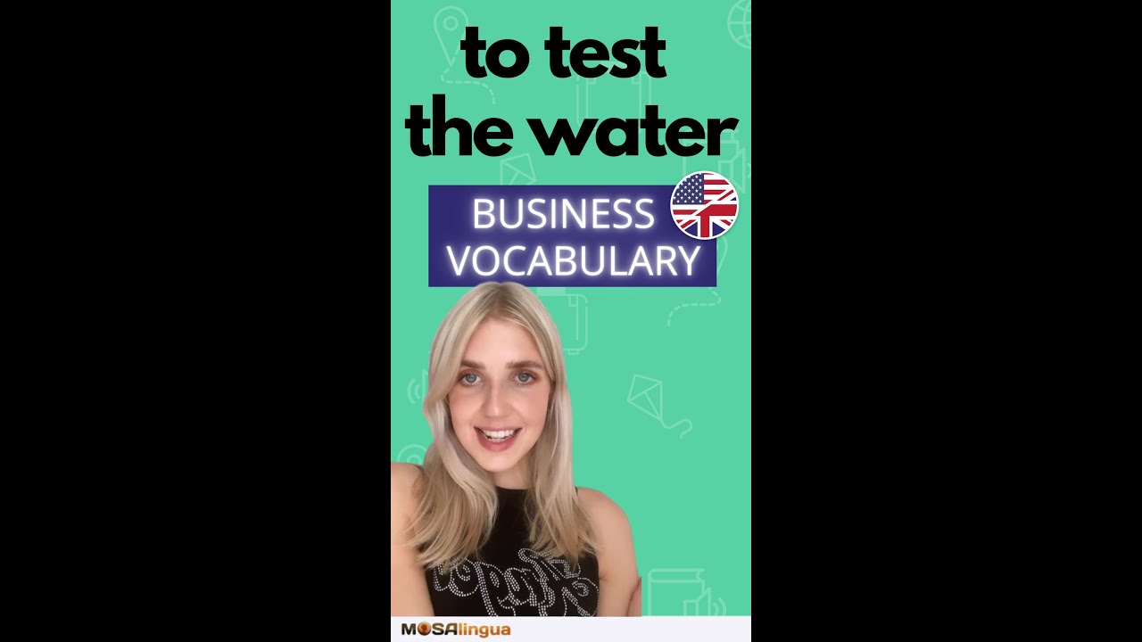 To Test the Water BusinessEnglishVocabulary 👔👠💼 Shorts YouTube
