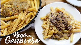 Ragú alla Genovese / Estofado de Carne y Cebollas para acompañar Pastas