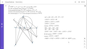 Olympiad Geometry Problem #103: Double Segment, Perpendiculars, Tangent