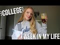 COLLEGE WEEK IN MY LIFE! Studying, cooking, friends