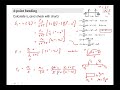 4pt bending calcs with deflectometer