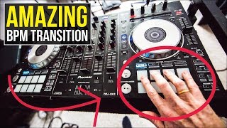 Creative BPM DJ Transition - How to mix different BPM