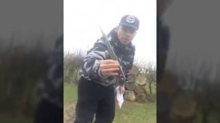 Log Impaling Sicarii Knife Throwing Fun Log Impaling Sicarii Knife Throwing Fun