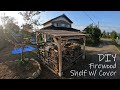 DIY Firewood Shelf - Life In The Japanese Countryside