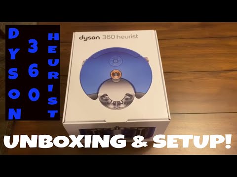 Dyson 360 Heurist Robot Vacuum - Unboxing And Setup! Best Vacuum? Beautiful Design