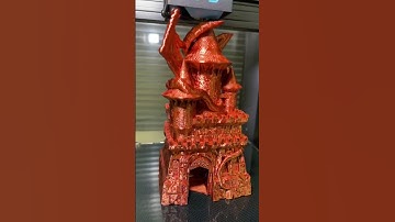 GAME MASTER DICE TOWER BY KIMBOLT 3D Printed on the KINGROON KP5L