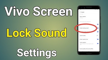 Vivo Screen Lock Sound | Screen Lock Sound Effect
