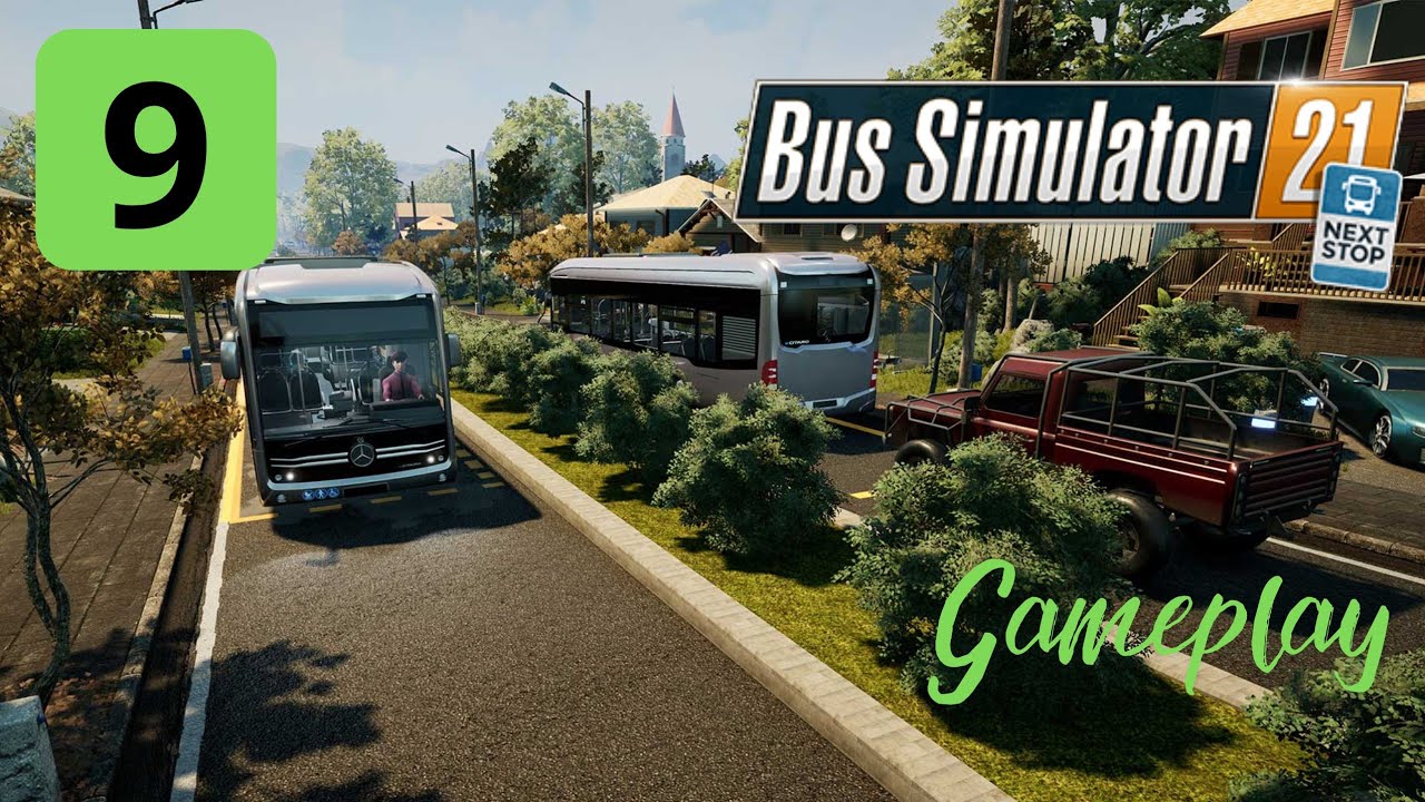 Line 9 Bus MERCEDES-BENZ ECITARO 12M | GAMEPLAY | LINE 9 | BUS SIMULATOR 21 NEXT ...