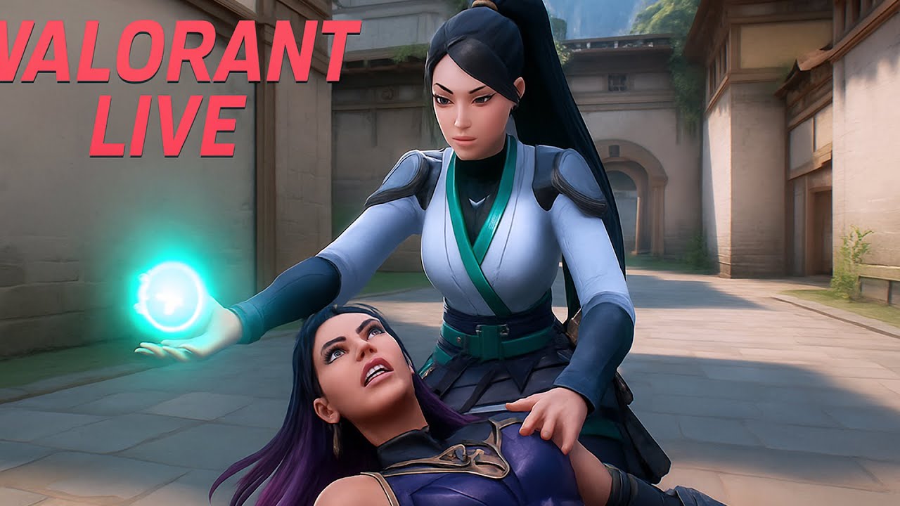 Valorant Live Just Competitive Gameplay 