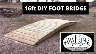 DIY  Walking Bridge (16ft)  Simple & Easy