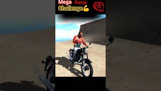Mega Ramp Challenge💪 in indian bike driving 3d