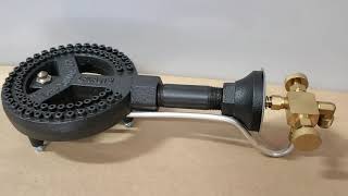 LPCAST-2 Two-Part Low Pressure Cast Iron Burner-Set Up and Use NEW IMPROVED MODEL