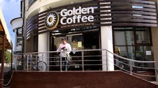 Съемки для фильма Тамары и Артема. Ищем дверь))) 28.09.2014 Golden Coffee