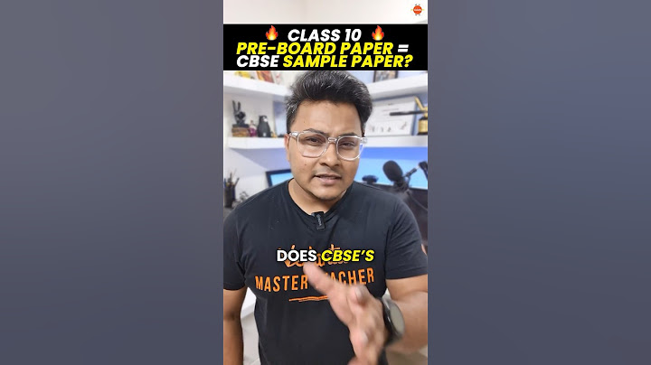 🔥 Preboard Paper = CBSE Sample Paper?🔥  #Cbse2024 #Cbse10Preparation