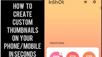 How to create youtube thumbnails on your phone #youtubethumbnailmaker