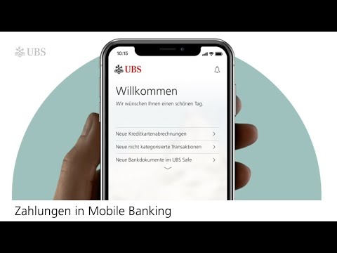 Zahlungen in Mobile Banking